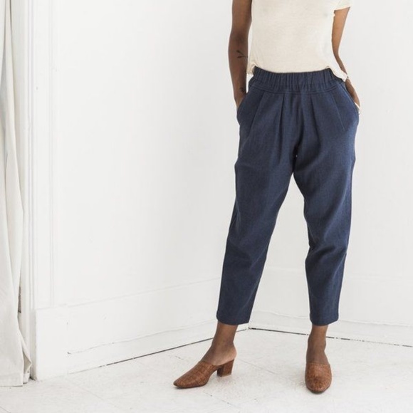 black crane carpenter pants